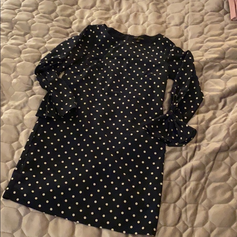 Banana republic polkadot dress